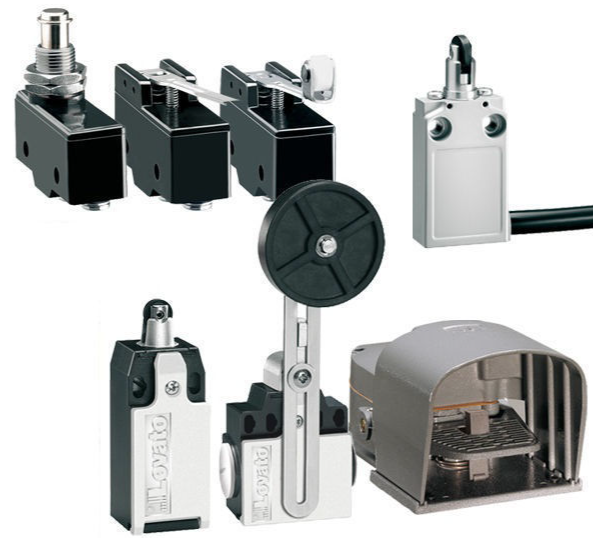 Limit, Micro and Foot Switches